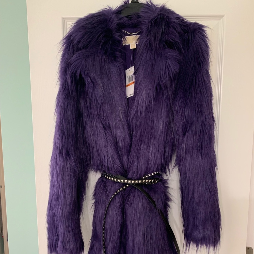 Faux Fur Michael Kors Jacket